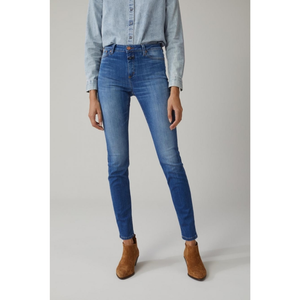 CLOSED Lizzy Jeans Mid Rise Skinny Jeans Mid Wash 30